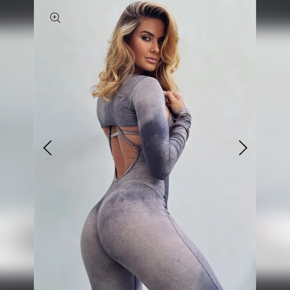 Bombshell bodysuit and shrug - Picture 3 of 7